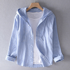 Camicia donna leggera con cappuccio – casual primaverile/estivo